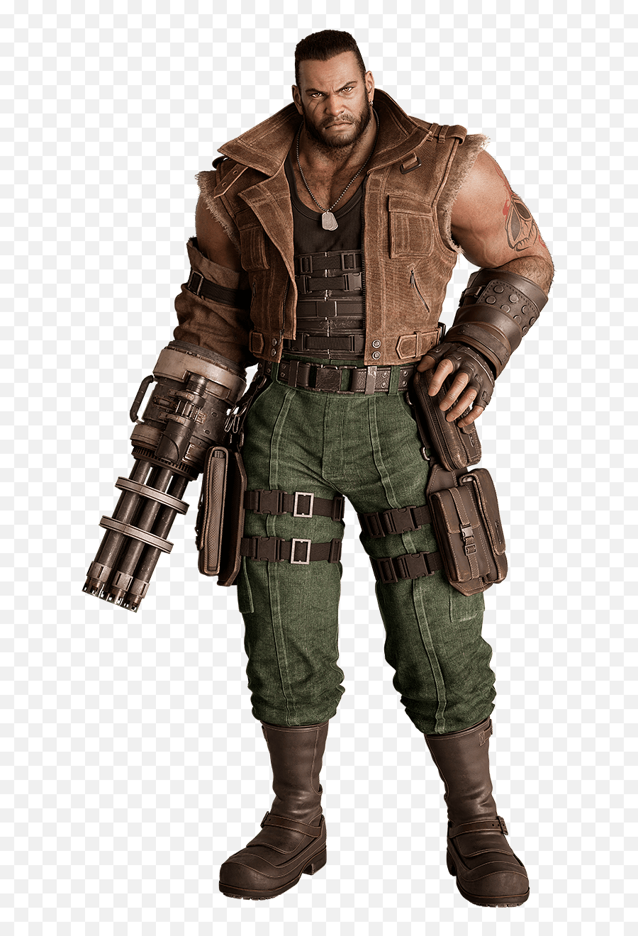 Barret Wallace Final Fantasy Wiki Fandom - Final Fantasy 7 Remake Barret Png,Ffxiv Camera Icon