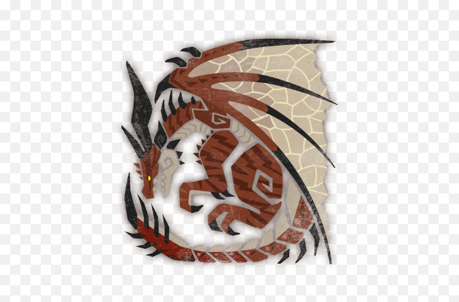 M6 The Red Dragon - Mhworld Kiranico Monster Hunter Safi Jiiva Icon Png,Redragon Icon