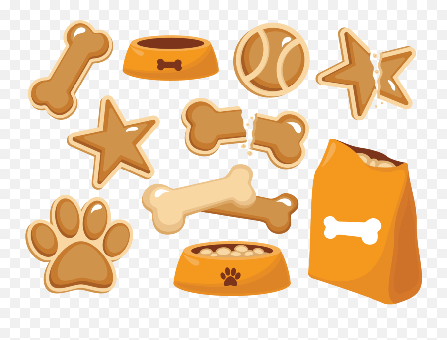 Dog Biscuit Icons Vector 154145 Art - Galletas Para Perros Dibujo Png,Pet Bowl Icon