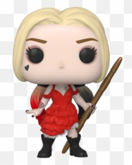 The Suicide Squad Harley Quinn Damaged - Funko Pop Dress png