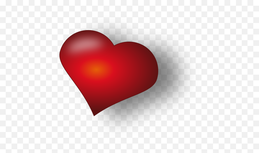 Gefülltes Herz Mit Inkscape - Gimpwerkstatt Herz Mit Schatten Png,Icon Erstellen Gimp