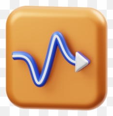 Premium Right Zigzag Arrow 3d Illustration Download In Png - Horizontal