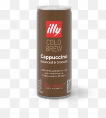 Cold Brew Cappuccino Coffee - illy Ready to Drink 12 Pack Illy png
