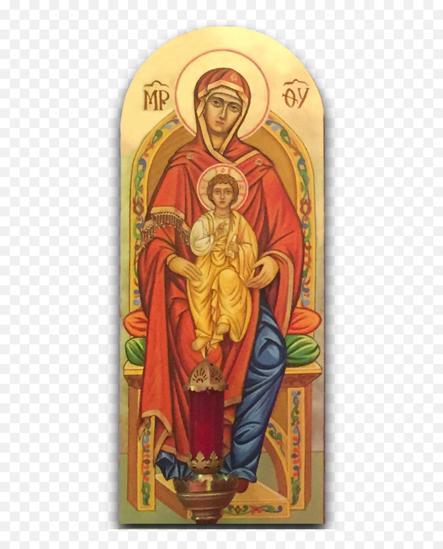 Contact Us St Demetrius Ukrainian Catholic Church - Religious Item Png,Byzantine Icon Of Mary