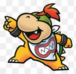 Mario Clipart Bowser Picture - Mario Bowser Jr 2d Png,Bowser Png