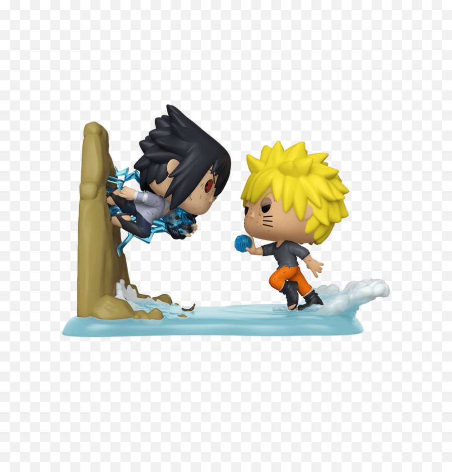 Naruto Vs Sasuke Anime Moment - Pop Naruto Vs Sasuke Png,Sasuke Transparent