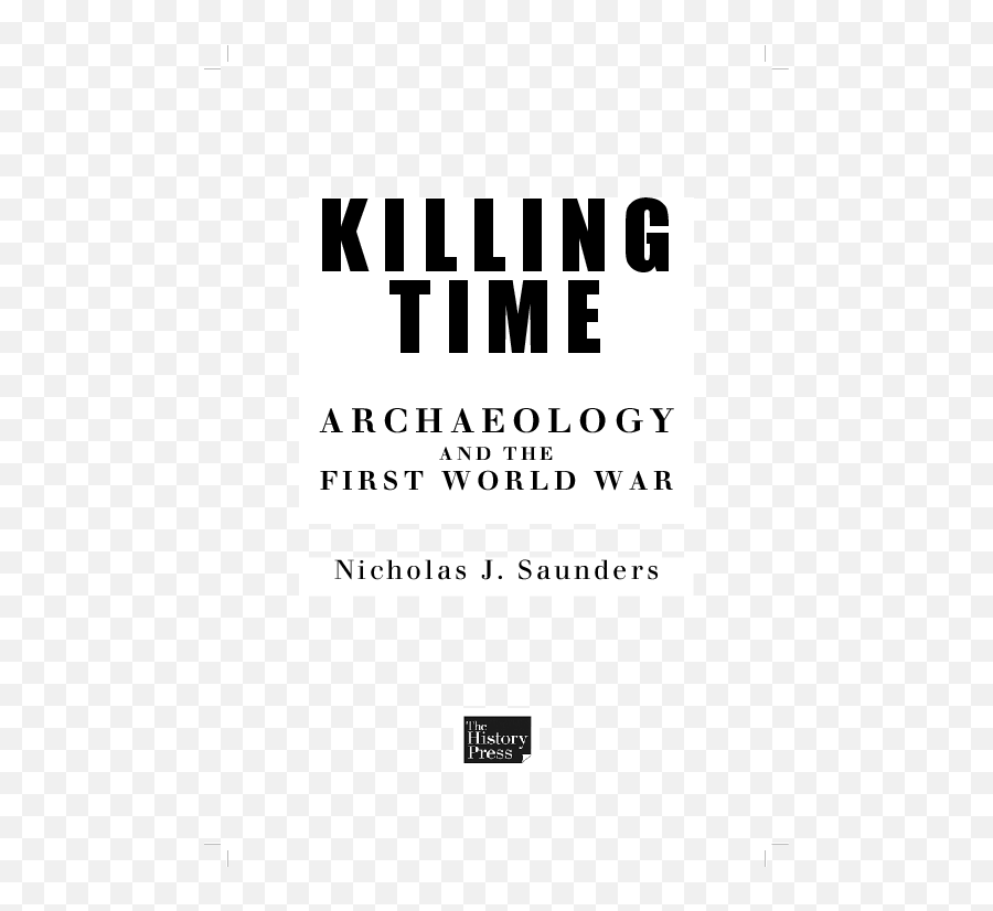 Pdf Killing Time Archaeology And The First World War - Take A Break Png,Icon Audio Ravaged World