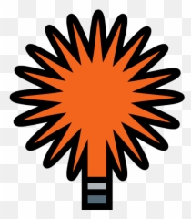 Cheerleader Icon - Silhouette Daisy Flower Vector png