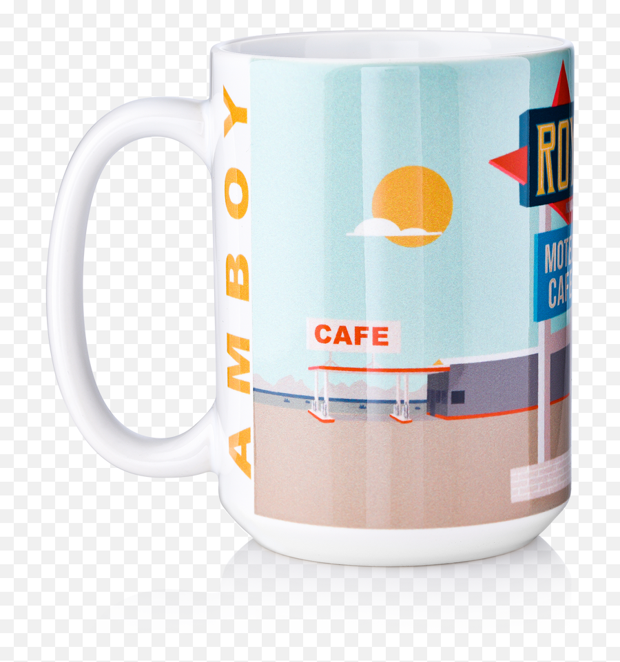 Royu0027s Motel U0026 Café Souvenirs Amboy Shop - Magic Mug Png,Starbucks Icon Mugs