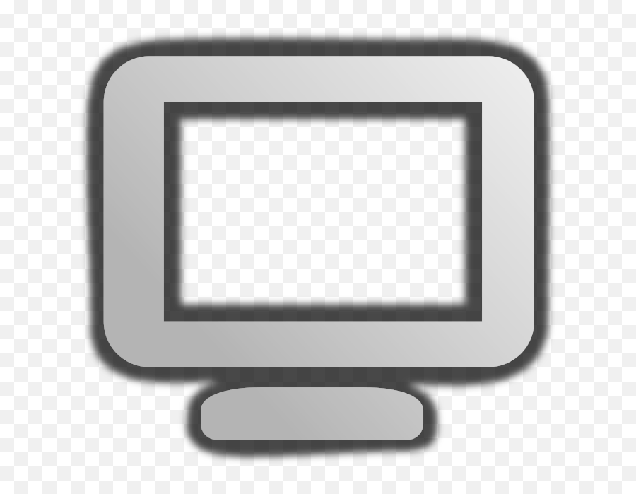 Computer Icon - Openclipart Little Computer Icon Transparent Background Png,Computer Icon