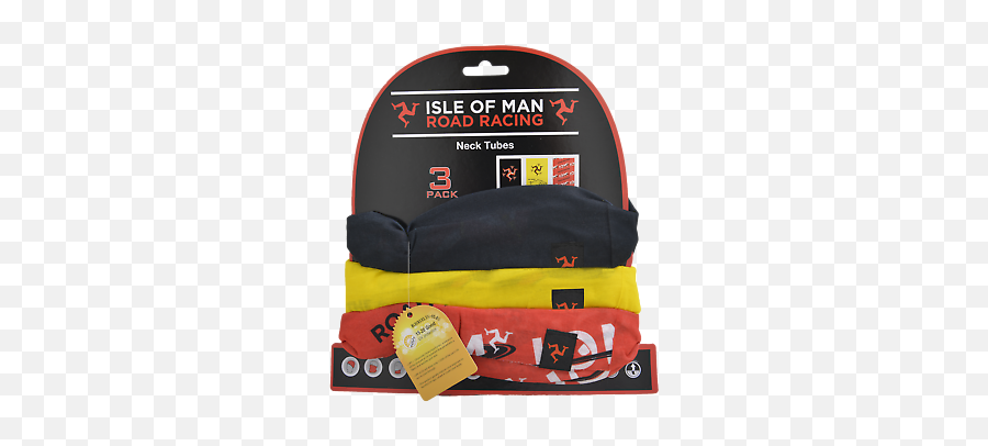 Isle Of Man Tt Black Red Yellow - Neck Warmer Neck Tubes Pack Of 3 Ebay Fashion Brand Png,Head Icon Tt Skis
