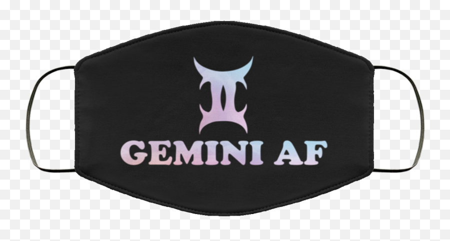 Gemini Zodiac Face Cover Af Horoscope Star - Cloth Face Mask Png,Gemini Icon