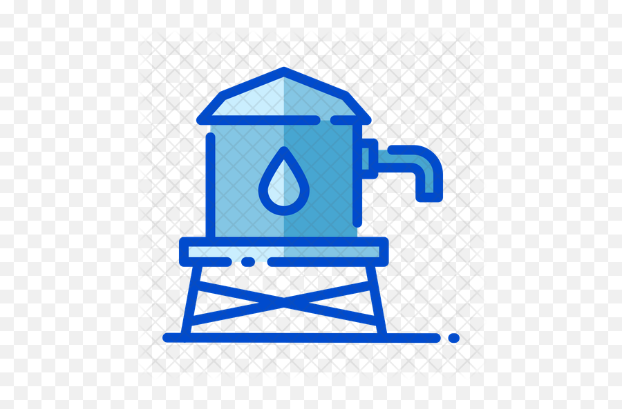 Water Tower Icon - Clip Art Png,Water Tower Png
