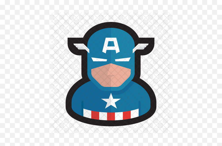 Captain America Icon - Captain America Icon Png,Captain America Logo Png