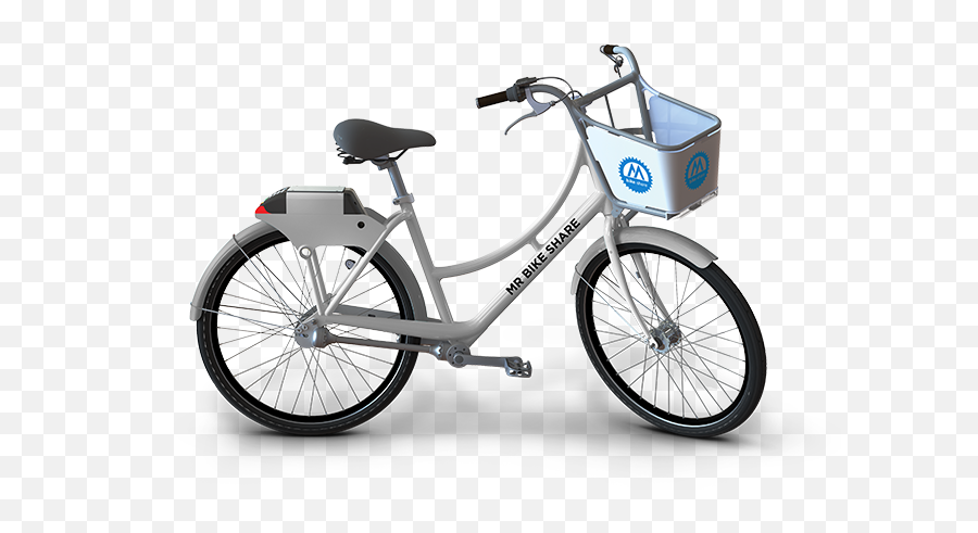 Socialbicycles Bike - Bike Share Transparent Full Size Png Mango Macaw 7 Speed Cruiser,Bike Rack Icon