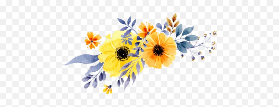 Download Sunflowers Png High Re Clip - Watercolor Transparent Sunflowers Png,Watercolor Sunflower Png