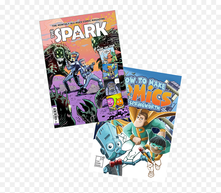 The Spark Magazine - Issue 1 Oct 2019 Comic Book Png,Comic Book Explosion Png