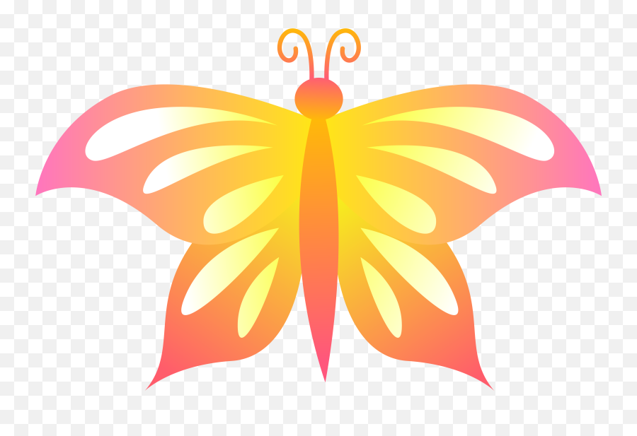 Butterfly Vector With Transparent Background - Illustration Png,Butterflies Transparent Background