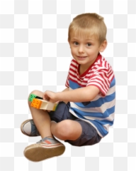 Download Icon Child Care - Kids Sitting Png
