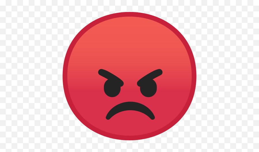 Pouting Face Emoji Meaning With - Circle Png,Mad Emoji Transparent