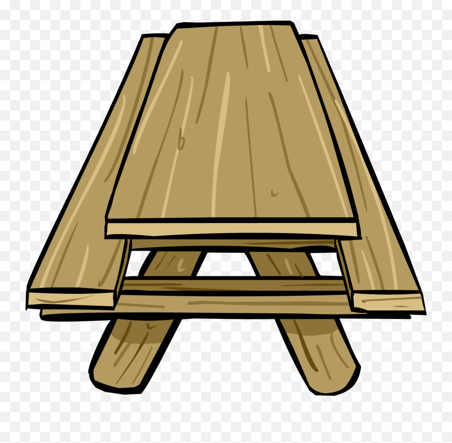 Royalty Free Library Bench Clipart - Transparent Cartoon Picnic Table Png,Picnic Table Png