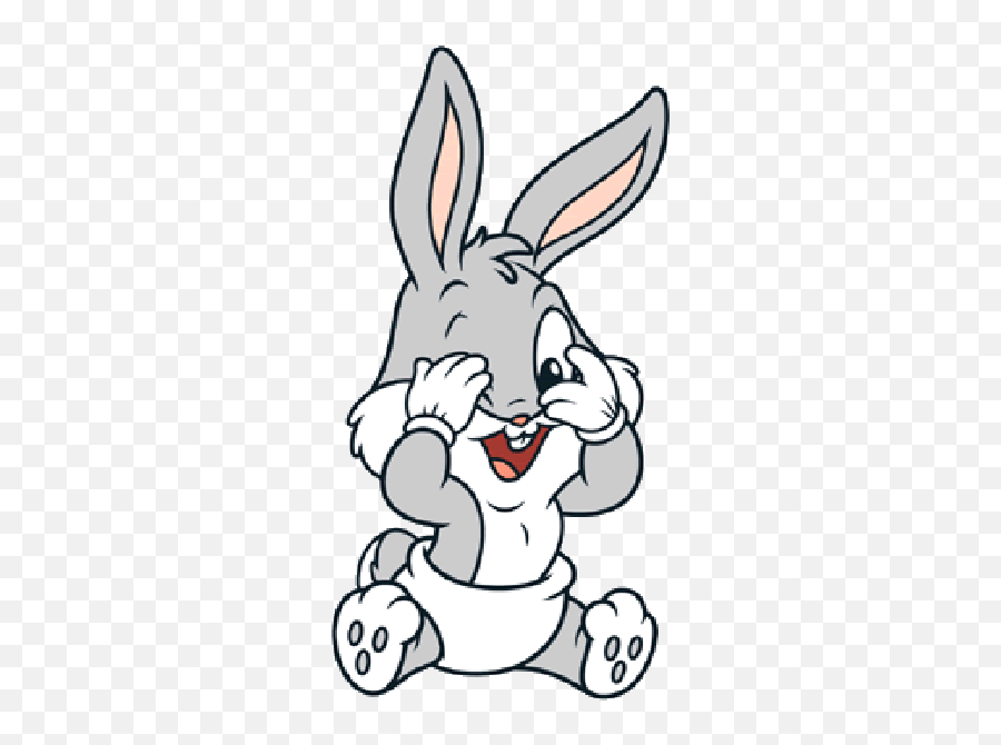 Drawing Bunnies Bugs Bunny Transparent - Baby Bugs Bunny Cartoons Png,Bugs Bunny Png