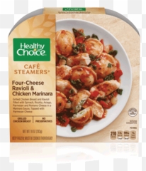 Four Cheese Ravioli U0026 Chicken Marinara - Healthy Choice Chicken Marinara Png,Ravioli Png