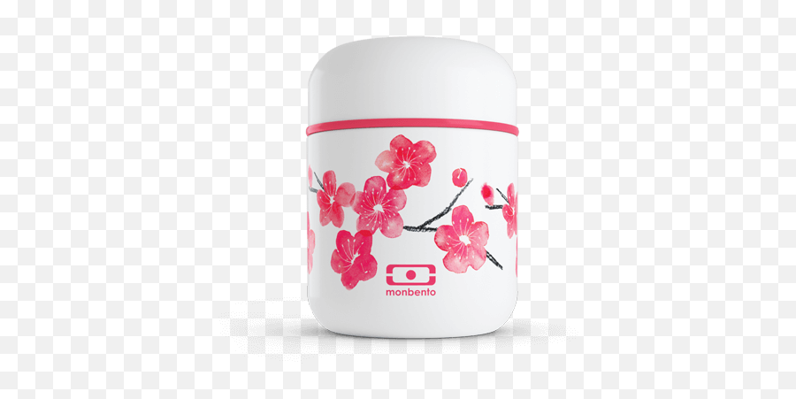Mb Capsule Graphic Blossomthe Small Insulated Lunch Box - Monbento Png,Pink Petals Png