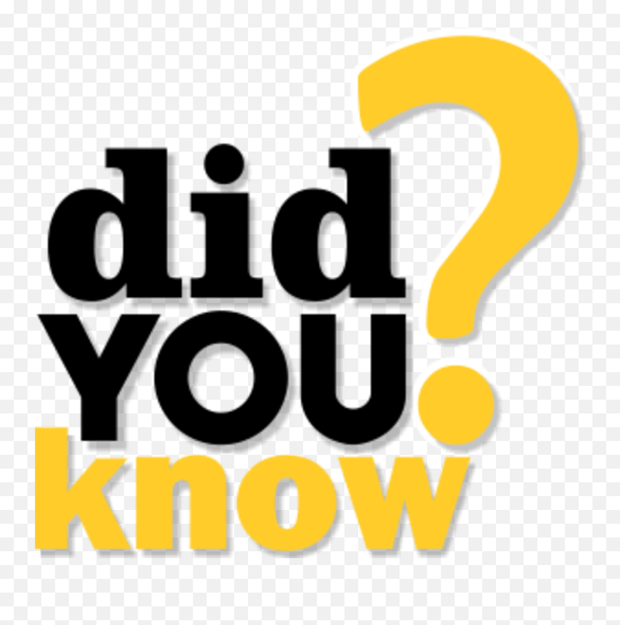 Clipart Png Did You Know - Graphic Design,Did You Know Png