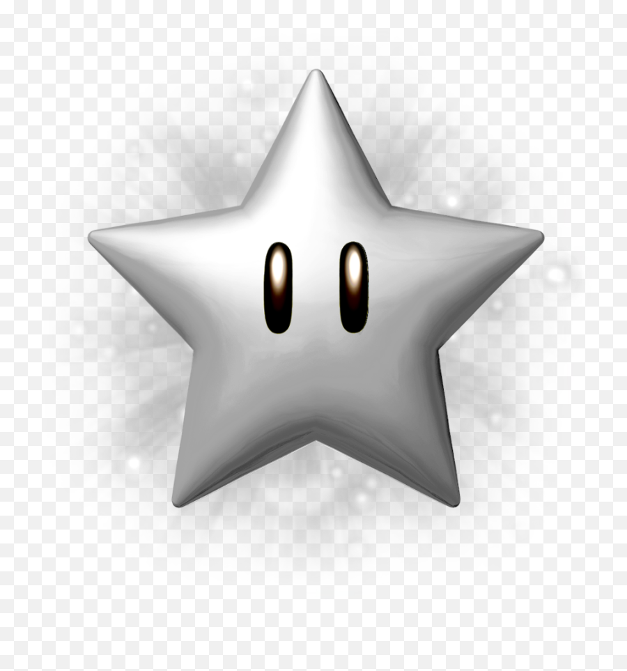 Silver Star - Super Mario Galaxy 2 Silver Star Png,Mario Star Png