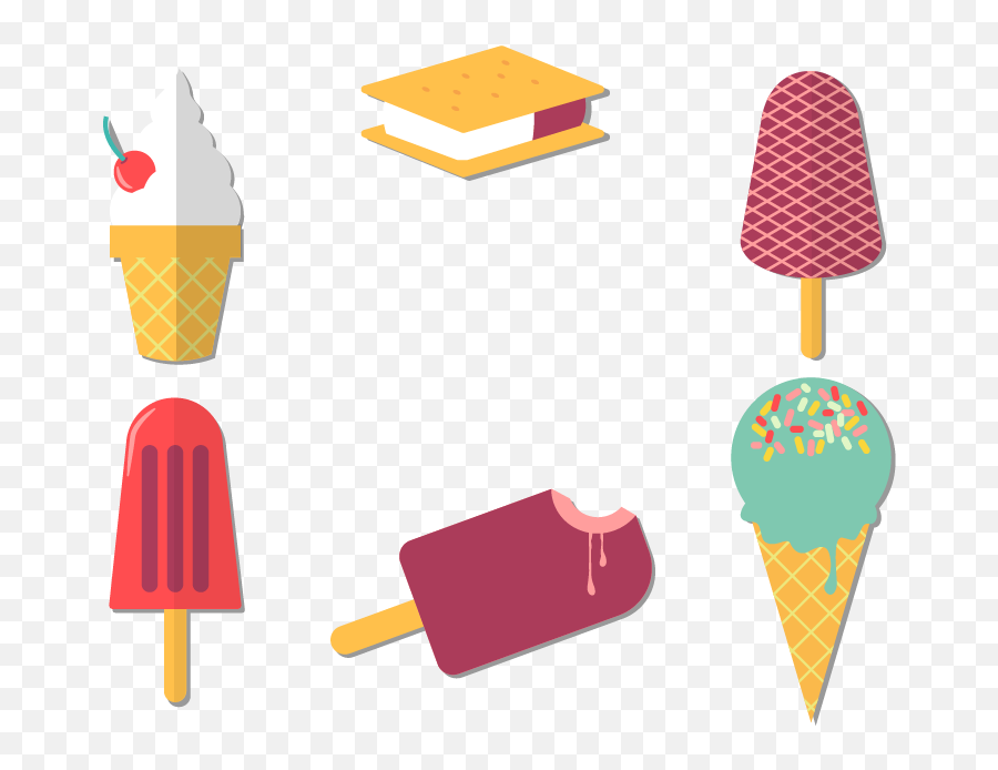 Icecream Clipart Ice Pop Transparent Free - Ice Pop Png,Ice Cream Clipart Transparent Background