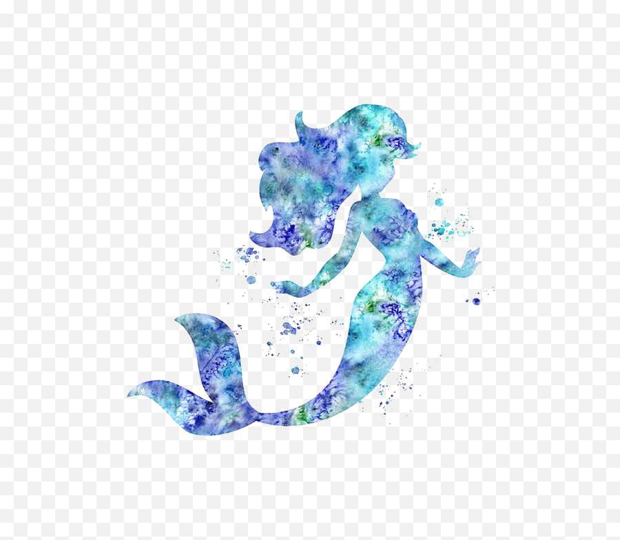 Little Mermaid Wallpaper - Mermaid Party Invitation Png,Mermaid Transparent Background