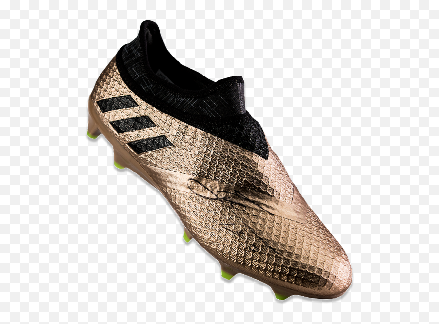 Signed Gold Adidas Pureagility Boot - Soccer Cleat Png,Adidas Gold Logo
