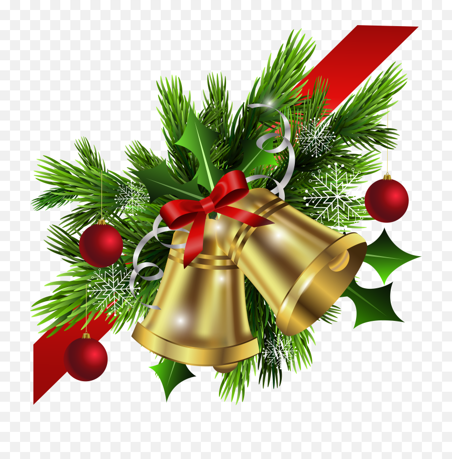 Christmas Bow Png Image Background Arts - Transparent Background Christmas Bell Png,Christmas Backgrounds Png