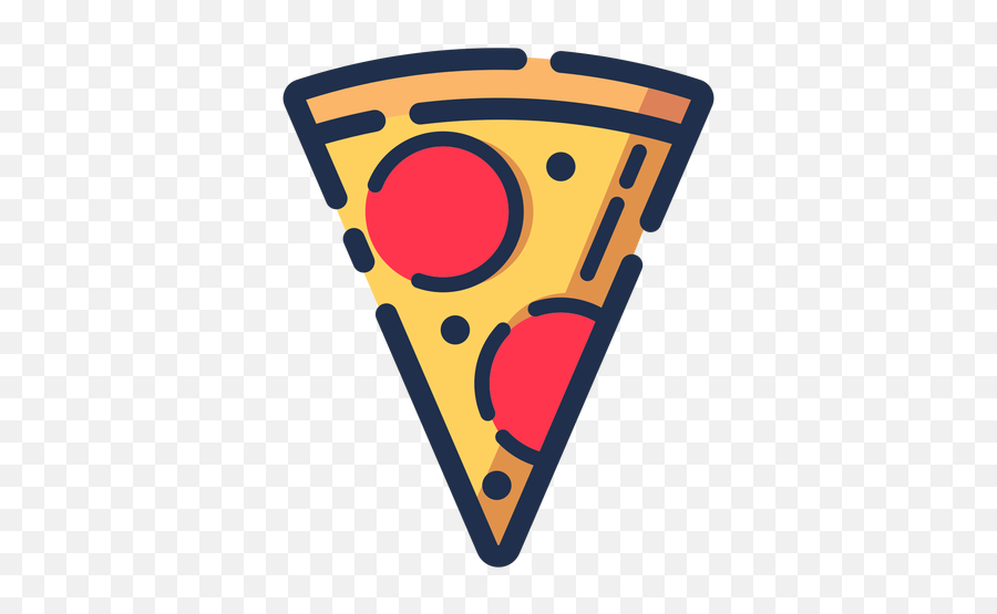 Transparent Png Svg Vector File - Fatia De Pizza Desenho,Pizza Slice Transparent