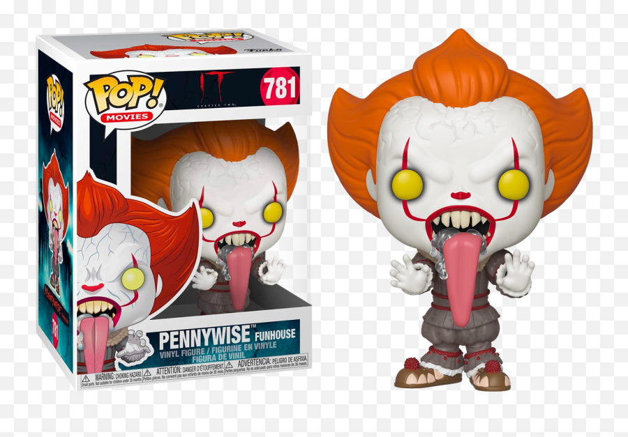 Pennywise Funhouse Vinyl Figure - Pennywise Funko Pop Png,Pennywise Transparent