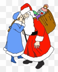 Funny And Free Santa Claus Clipart - Clip Art Png,Santa Clipart Png