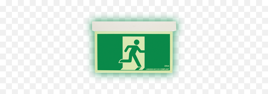 Lumaexit Features Of Pl Exit Signs - Illustration Png,Exit Sign Png