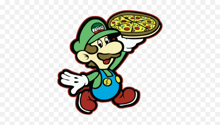 Luigi Pizza Team Fortress 2 Sprays - Luigi Pizza Png,Luigi Transparent