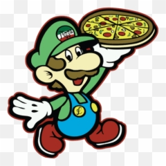 Luigi Pizza Team Fortress 2 Sprays - Luigi Pizza Png,Luigi Transparent