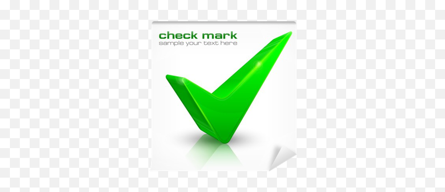 Green Check Mark Isolated - We Live To Change Origami Paper Png,Green Check Mark Transparent