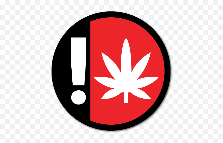 Cannabis Warning Symbol For Oregon - Cannabis Warning Label Png,Warning Symbol Png