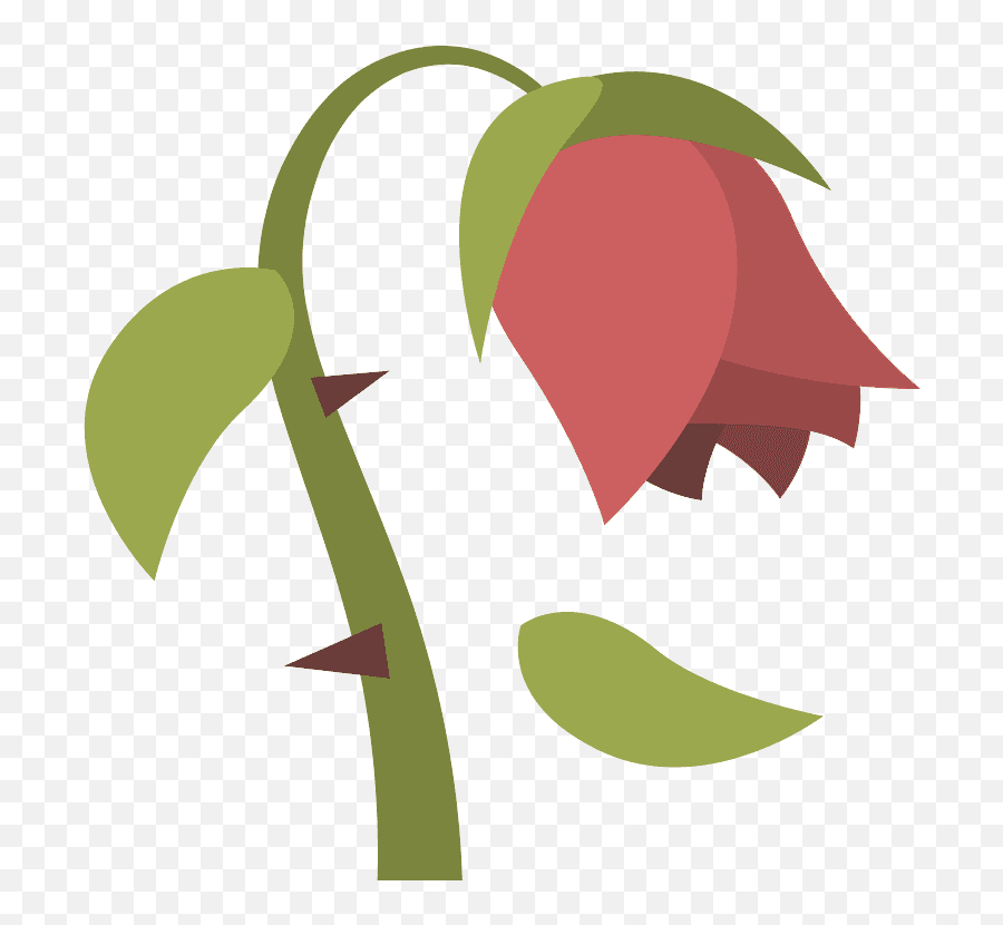 Wilted Flower Emoji Clipart Free Download Transparent Png Sunflower