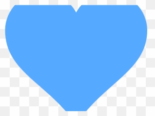Heart Clipart Turquoise Blue - Half A Png