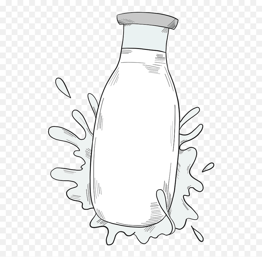 Bottle Of Milk Clipart Free Download Transparent Png - Bottle,Milk Clipart Png