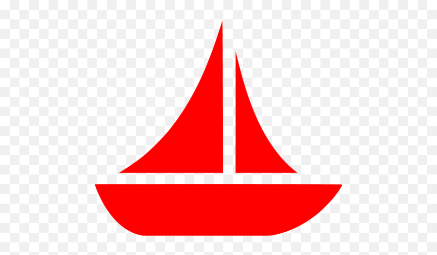 Red Boat 10 Icon - Free Red Boat Icons Boat Png Icon Red,Boat Png