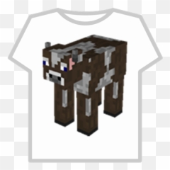 Minecraft Cow T - Shirt Roblox Roblox T Shirt Evil Png,Minecraft Cow Png