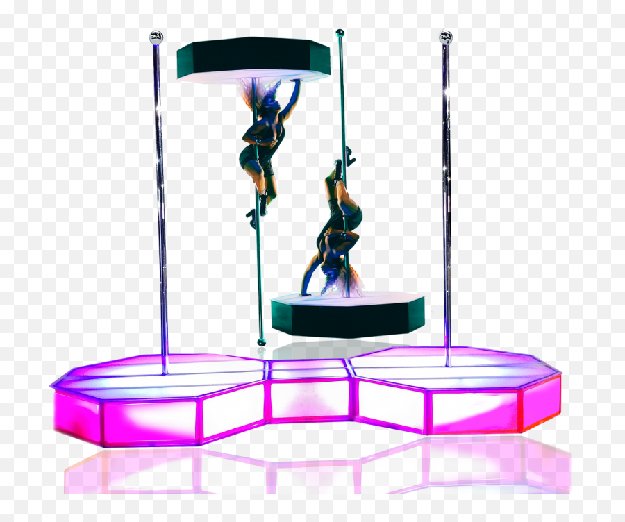 All Star Stages Portable Stripper Pole Rentals U0026 Prop Money - Stripper Pole Png,Stripper Png