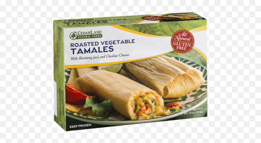 Cedarlane Roasted Vegetable Tamales - Cedarlane Roasted Vegetable Tamales Png,Tamales Png