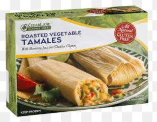 Cedarlane Roasted Vegetable Tamales - Cedarlane Roasted Vegetable Tamales Png,Tamales Png